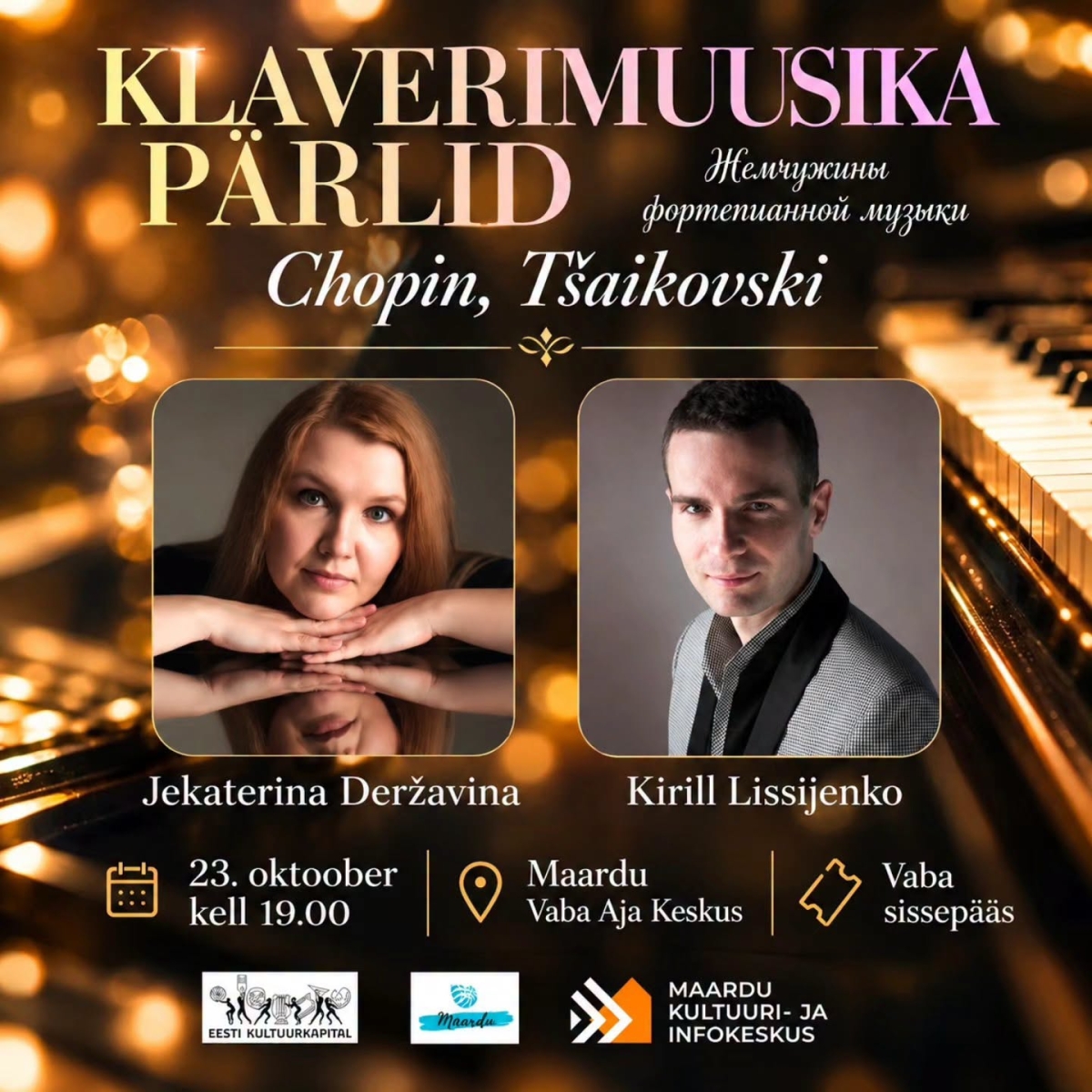 Klaverimuusika pärlid Maardus